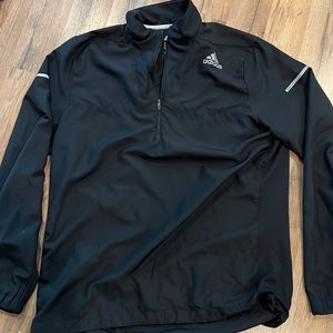 Adidas quarter zip windbreaker